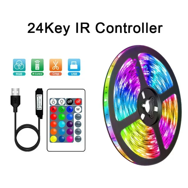 USB LED Strip Lights RGB APP Control Color